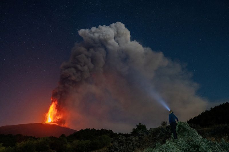 Etna volcanic ash halts flights at Italy's Catania airport – ThePrint ...