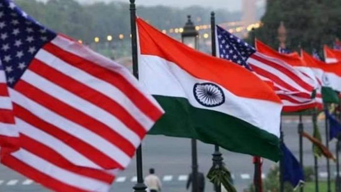 The US and Indian flags | Photo: PTI