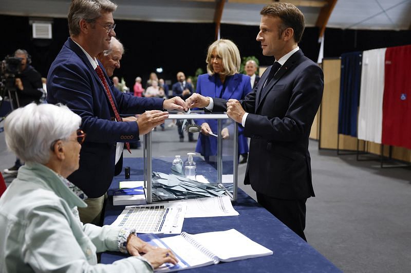 French Turn Out In Force For Parliamentary Election Far Right Seeks   French 559 