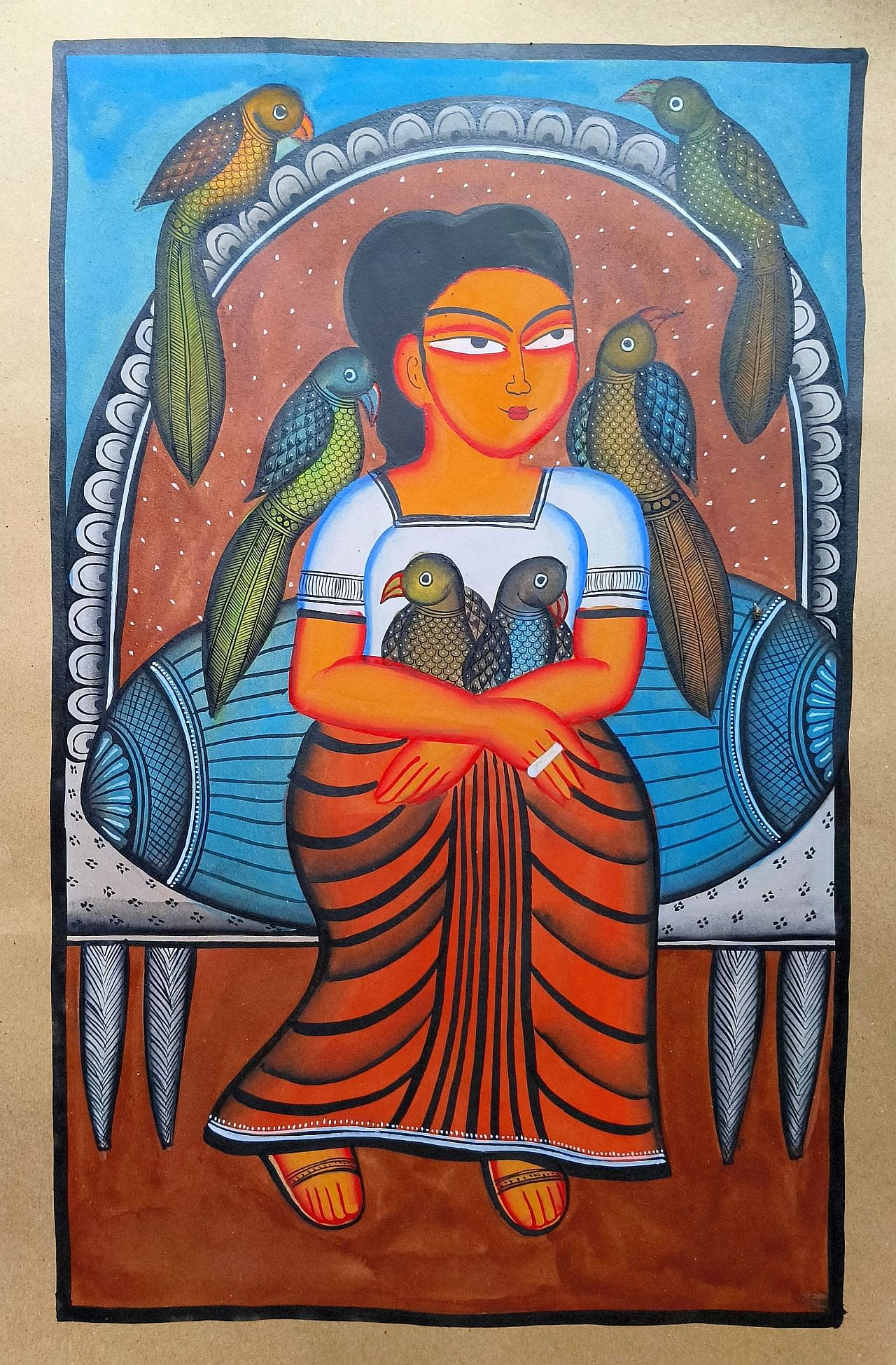 Painting by Layala Chitrakar | Special arrangement