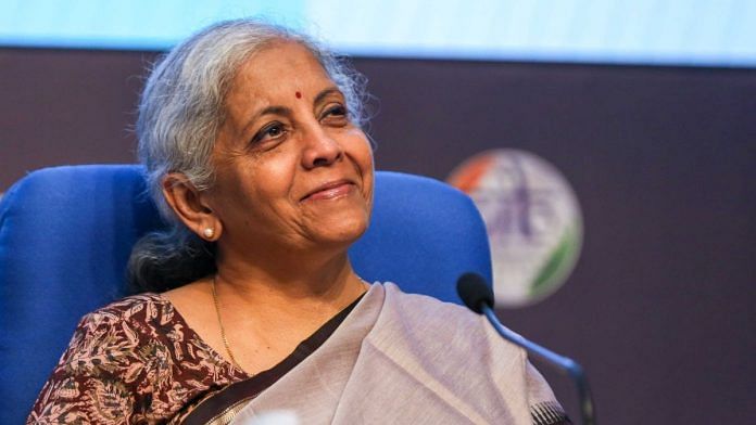 FM Nirmala Sitharaman | Praveen Jain | ThePrint