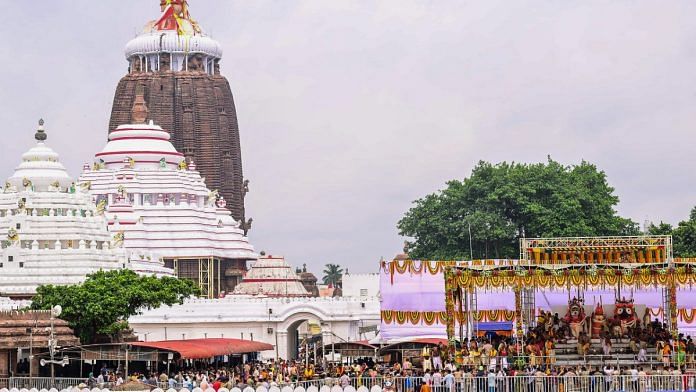 File photo of Jagannath temple complex in Puri, Odisha | ANI
