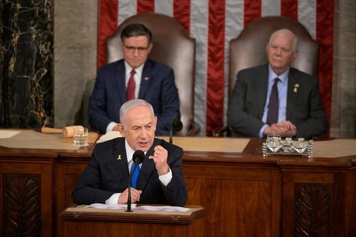 Netanyahu speaks to Congress amid protests – ThePrint – ReutersFeed