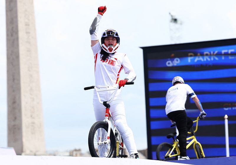 OlympicsBMXArgentina, China take gold in freestyle finals as