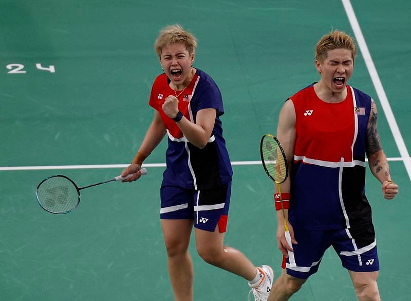 OlympicsBadmintonChina's Paris winning streak ended by Malaysians