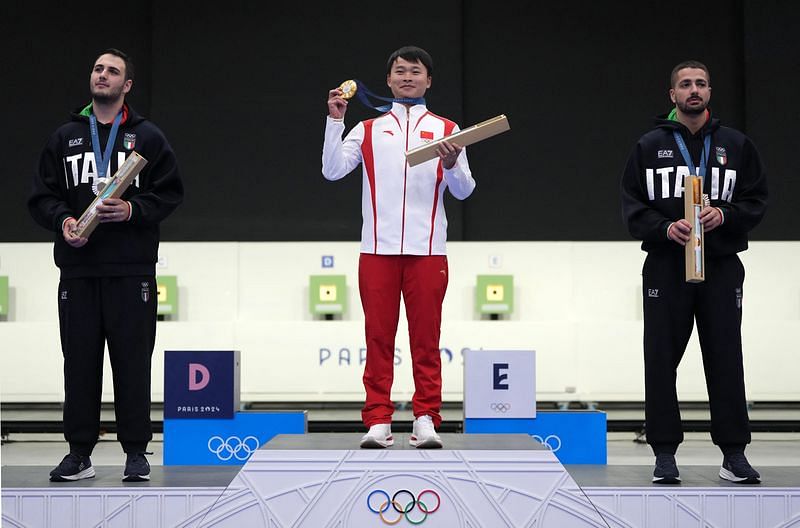 Olympics-Shooting-China's Xie Wins 10m Air Pistol Gold – ThePrint ...