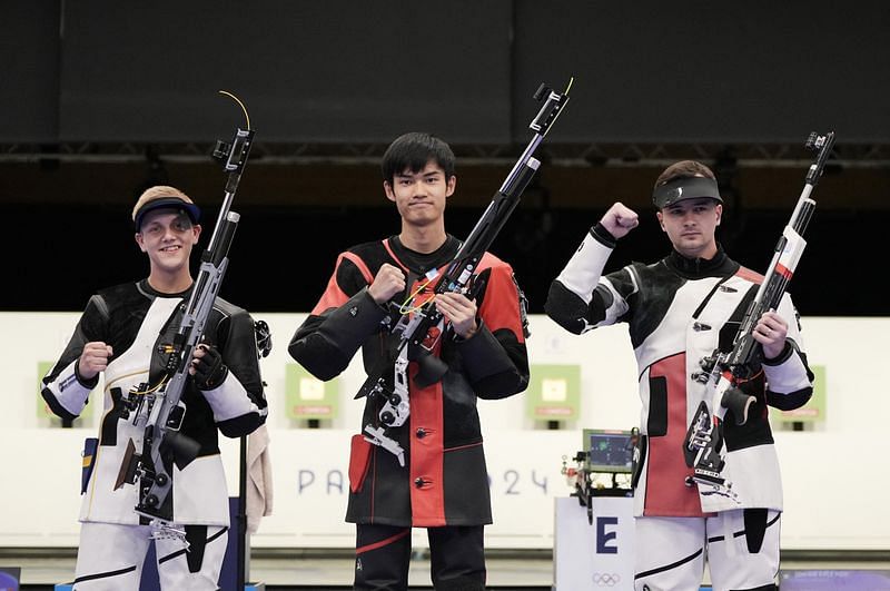 OlympicsShootingChina's sensational Sheng wins second gold in Paris