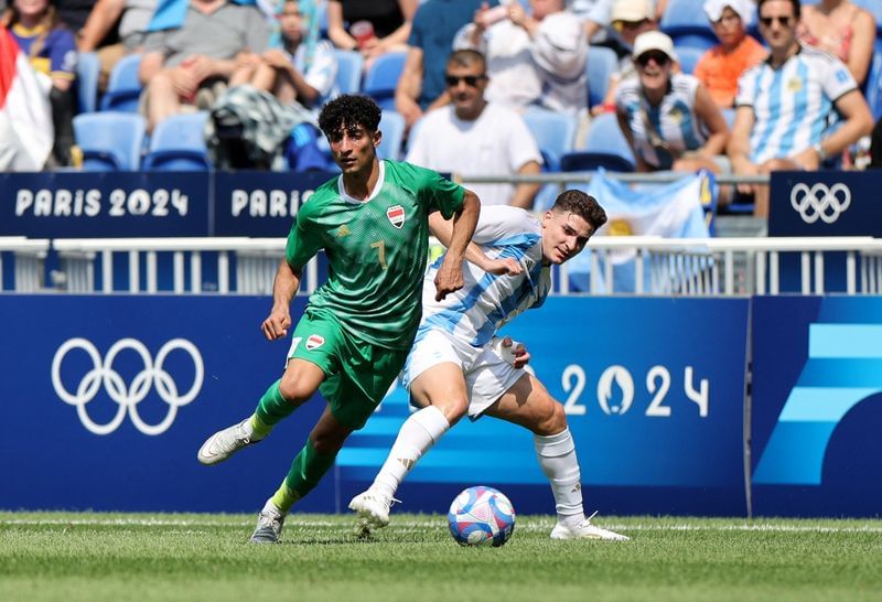 OlympicsSoccerArgentina rally for 31 win over Iraq, Spain beat Dominican Republic ThePrint