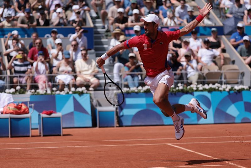 Olympic Tennis Paris 2024 Djokovic Joan Ronica