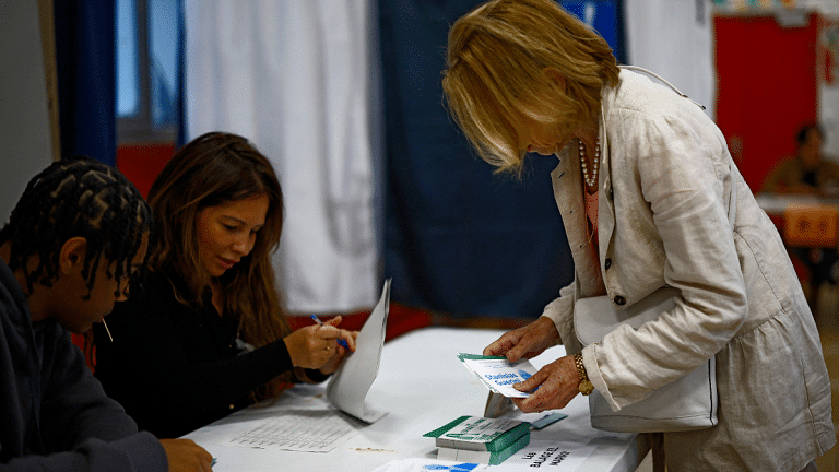 High voter turnout in French parliamentary runoff elections, far-right expected to lead