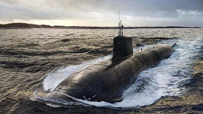 Representational picture of a submarine | Commons