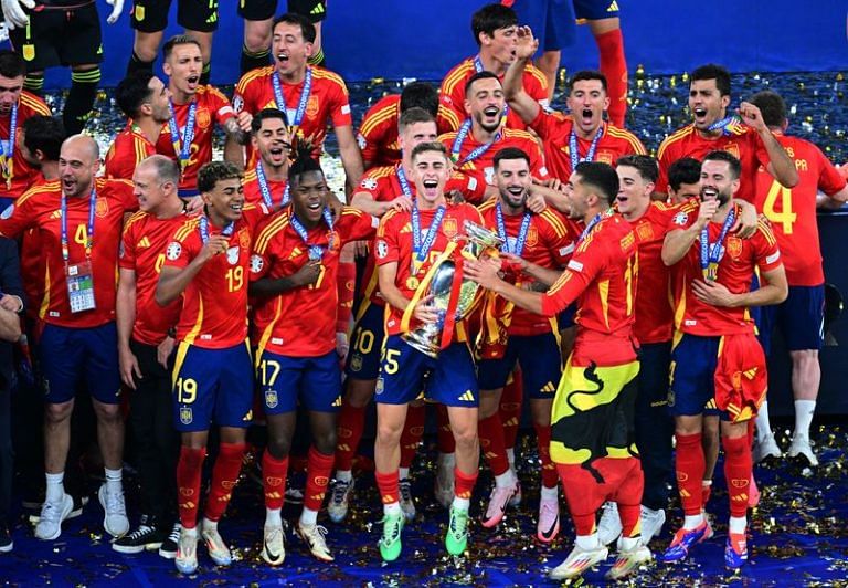 SoccerSpain beat England to win Euro 2024 with late Oyarzabal strike ThePrint ReutersFeed