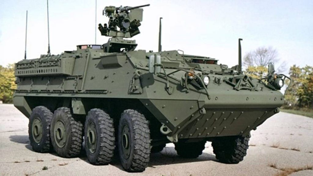 India set to carry out trials for US-made Stryker combat vehicle