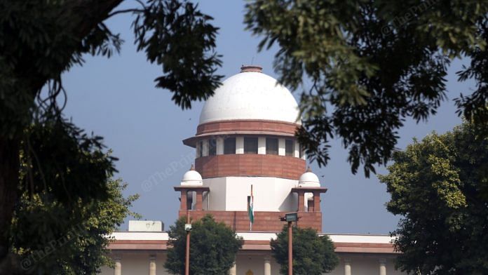 File photo of Supreme Court of India | ThePrint