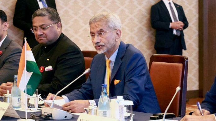 External Affairs Minister S Jaishankar speaks at the Quad Foreign Ministers' Meeting, in Tokyo on Monday | ANI
