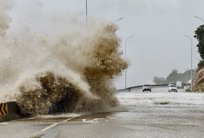 Typhoon Gaemi lashes southeast China after pounding Taiwan, flooding ...