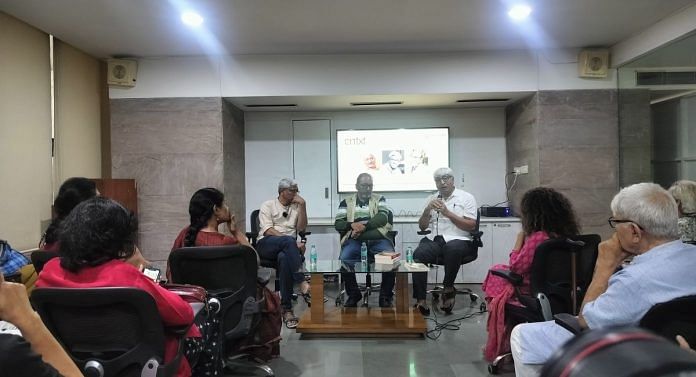 Panelists at the Jawahar Bhawan | Shubhangi Misra, ThePrint