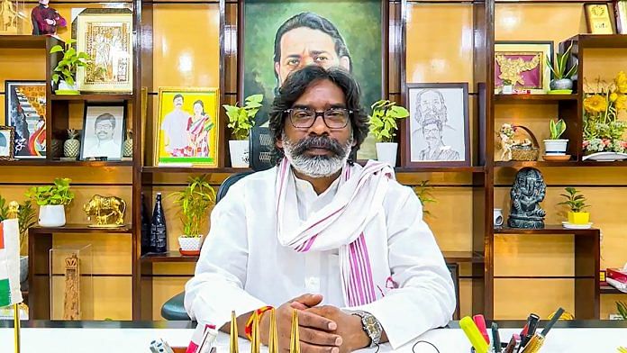 JMM leader and Jharkhand Chief Minister-designate Hemant Soren speaks via a video message shared on X on Thursday | PTI Photo