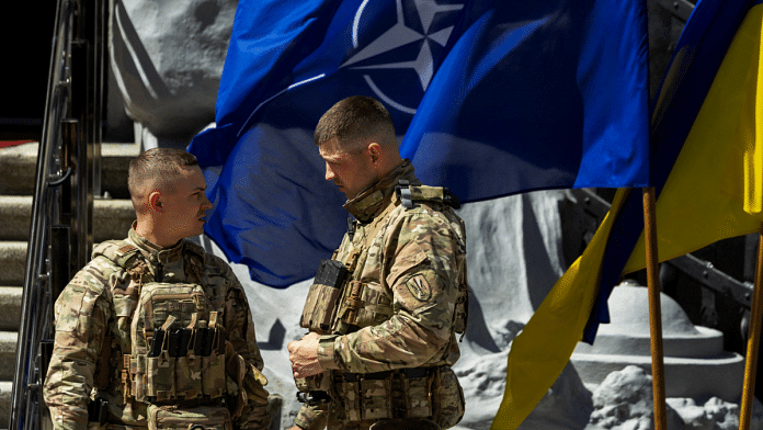 File photo of servicemen of Ukraine's presidential guard in Kyiv | Reuters