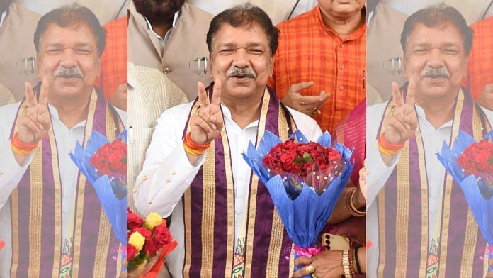 Newly-elected Bihar BJP President Dilip Jaiswal and others during the Monsoon session of the Legislative Assembly, in Patna, Friday | PTI Photo