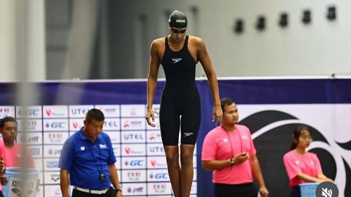 Pakistani Swimmer Jehanara Nabi | Instagram@jehanaranabi