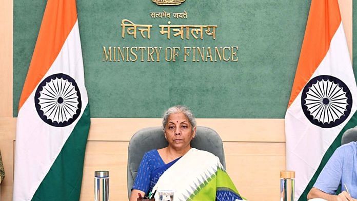 File photo of finance minister Nirmala Sitharaman | ANI