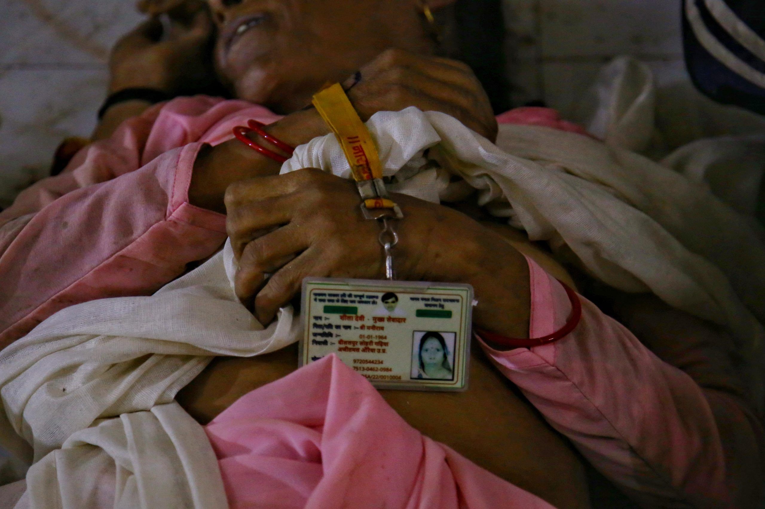 ID card of a deceased stampede victim | Manisha Mondel | ThePrint