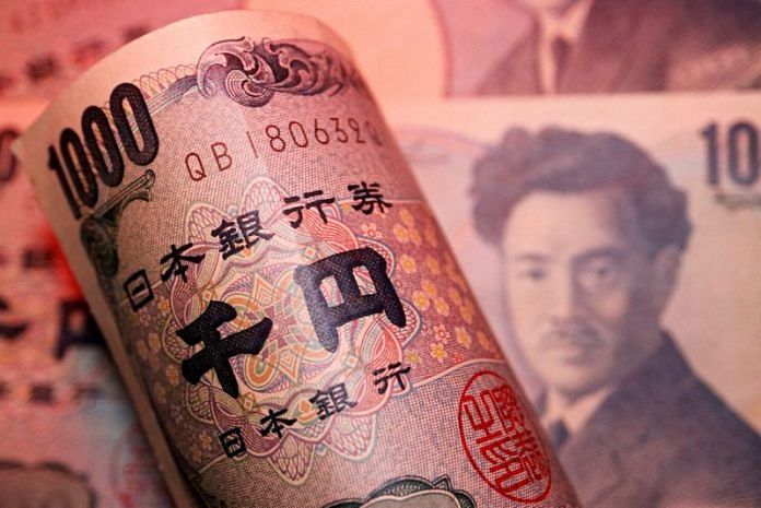 Yen hits four-week high, intervention questions circulate