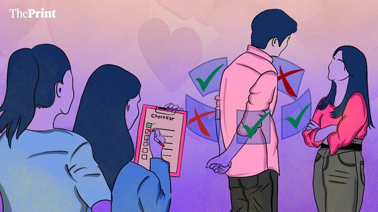 Before a relationship becomes official, it enters a sacred place—the group chat