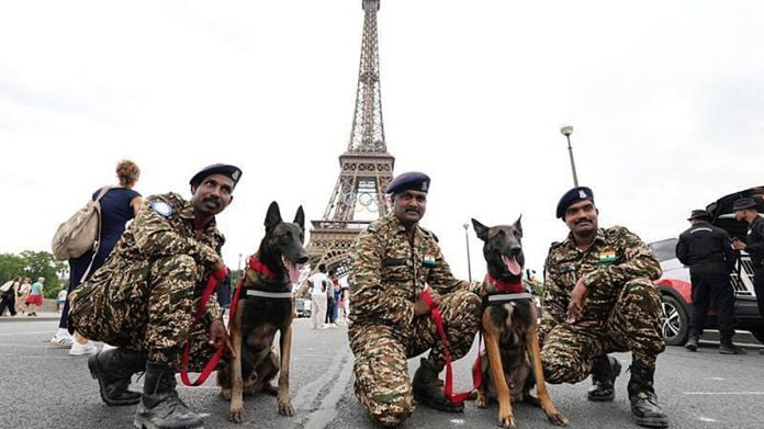 Indian K9 Contingent to guard Paris Olympics | Photo Credit: CRPF