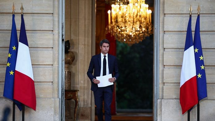 Gabriel Attal, French Prime Minister and French presidential majority group 
