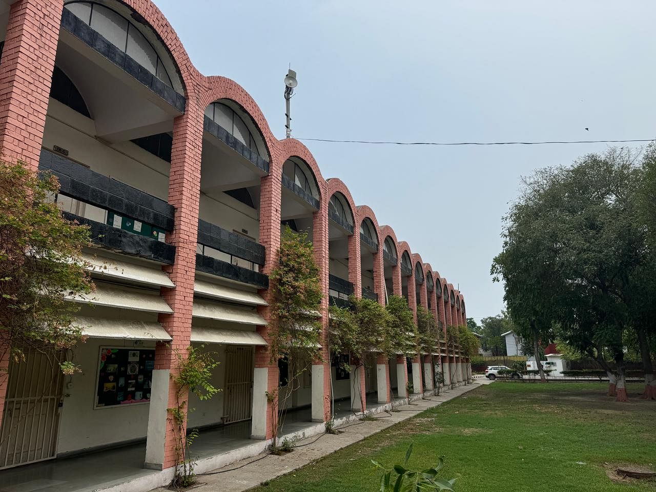 Motilal Nehru School of Sports academic block