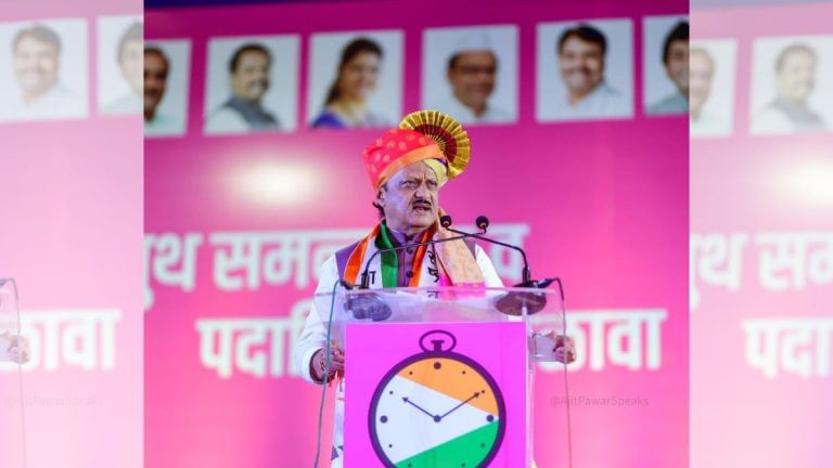 Ajit Pawar seeks to retain NCP’s ‘original’ vote bank, tells voters he hasn’t given up ‘secular’ ideology