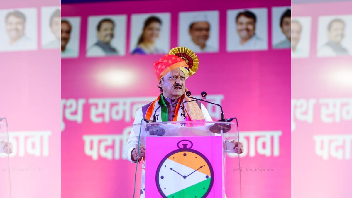 Ajit Pawar seeks to retain NCP’s ‘original’ vote bank, tells voters he hasn’t given up ‘secular’ ideology