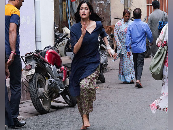 Janhvi Kapoor ran 1,000 meters barefoot in Bhopal for 'Ulajh' climax scene
