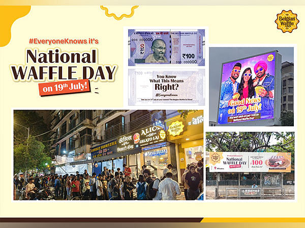 The Belgian Waffle Co Registers 5 lakh footfall on The National Waffle Day