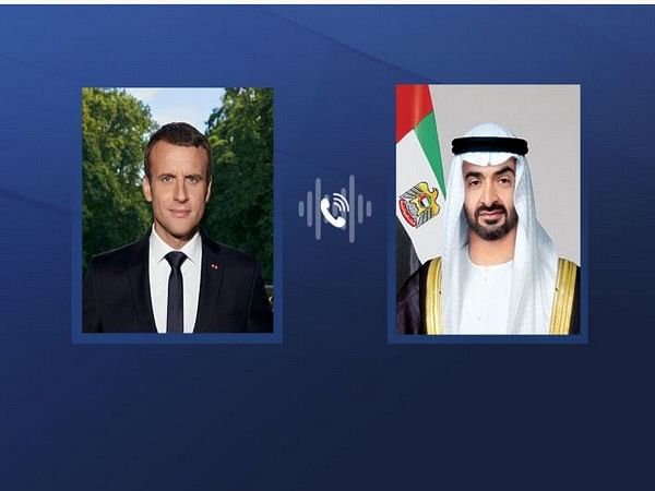 UAE President receives phone call from French President to discuss regional developments