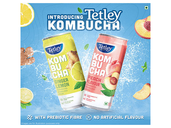 Tata Consumer Products Introduces Tetley Kombucha: Unveils a Refreshing Journey of Wellness and Flavor