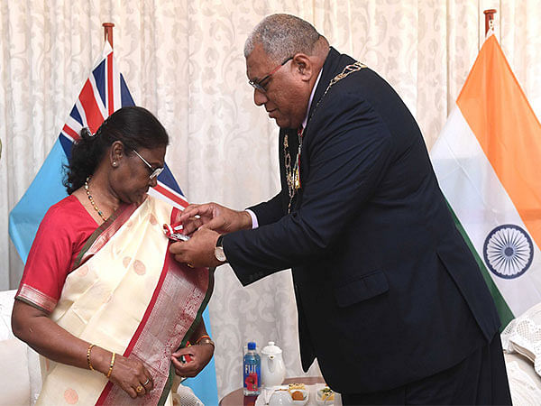 President Droupadi Murmu conferred with Fiji's highest civilian award: MEA 