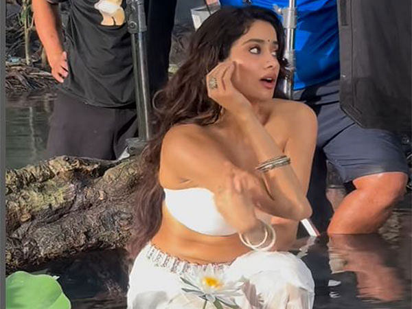 Janhvi Kapoor shares BTS video from upcoming film 'Devara'