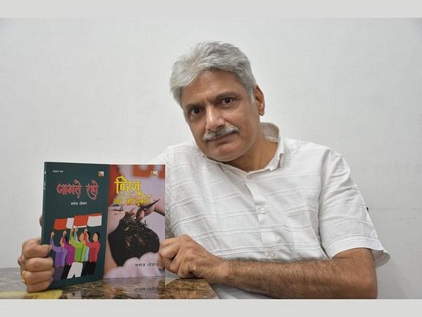 Ludhiana-based Journo Manoj Dhiman pens two new fiction books in Hindi