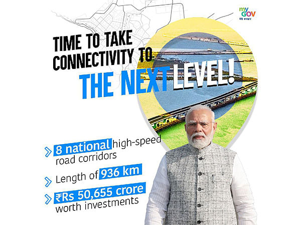 India takes connectivity to new level; introduces 8 national high-speed road corridors spanning 936 km, with investment of Rs 50,655 cr  