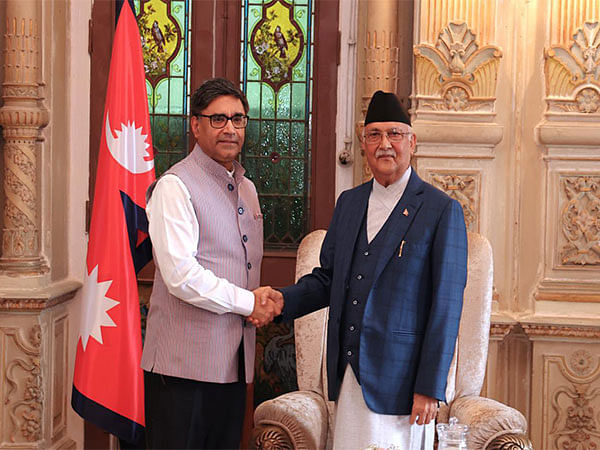 Foreign Secretary Vikram Misri meets Nepal PM KP Sharma Oli