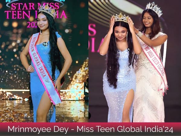 West Bengal's Mrinmoyee Dey Crowned Miss Teen Global India 2024, Set to Represent India Internationally