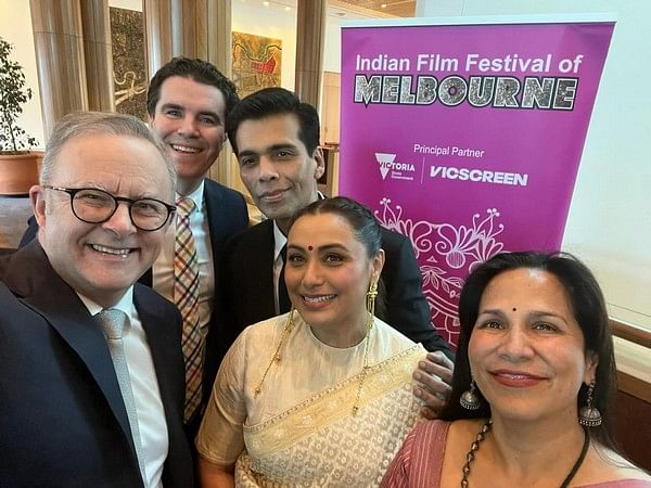 Australian PM Anthony Albanese takes selfie with Rani Mukerji, Karan Johar