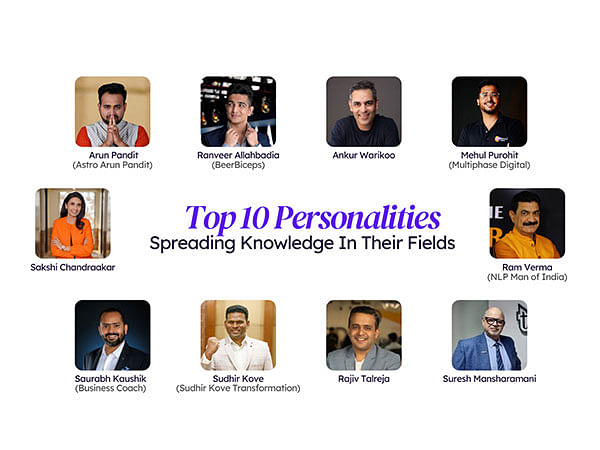 Top 10 Personalities Spreading Knowledge in Their Fields and Helping Millions Learn