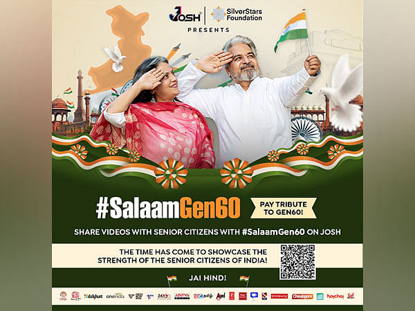 SilverStars Foundation and Josh Celebrate India's 78th Independence Day with #SalaamGen60 Campaign: A Tribute to the Nation's Senior Citizens
