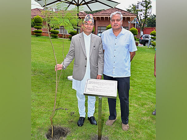 Indian embassy in Nepal plants saplings under 'Ek Ped Maa Ke Naam' campaign on Independence Day