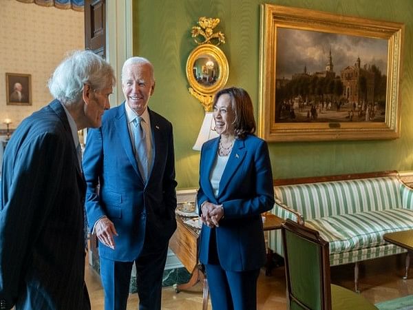 US: Joe Biden, Kamala Harris make first joint appearance since Biden's exit from presidential race