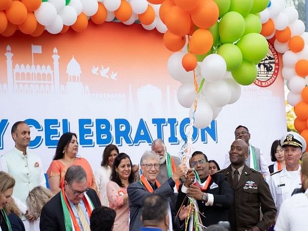 US: Bill Gates flags off first India Day celebrations in Seattle